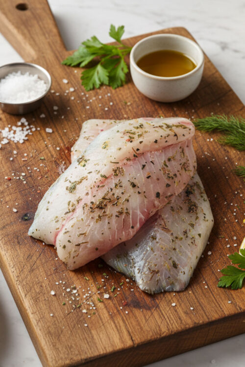 Filé de Tilápia Temperada – 600g